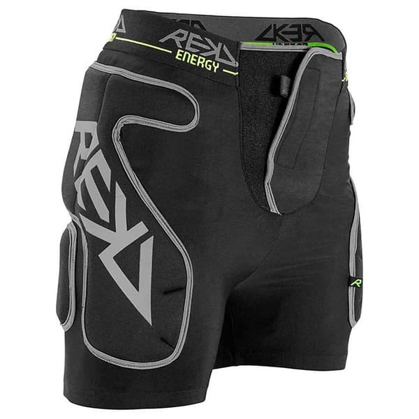 Rekd Protection Beskyttende Shorts Energy Impact Shorts Sort L