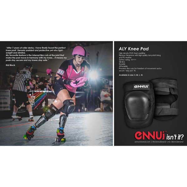Ennui Aly Knee Pads Svart XL