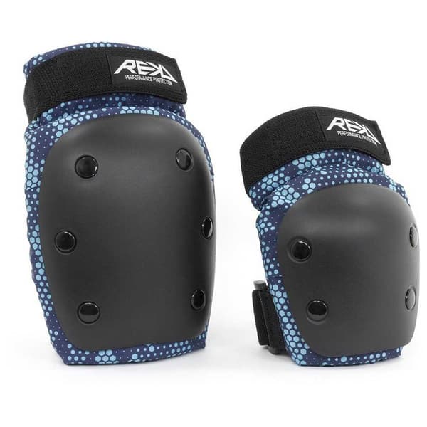 Rekd Protection Sæt Heavy Duty Double Pad Sort M