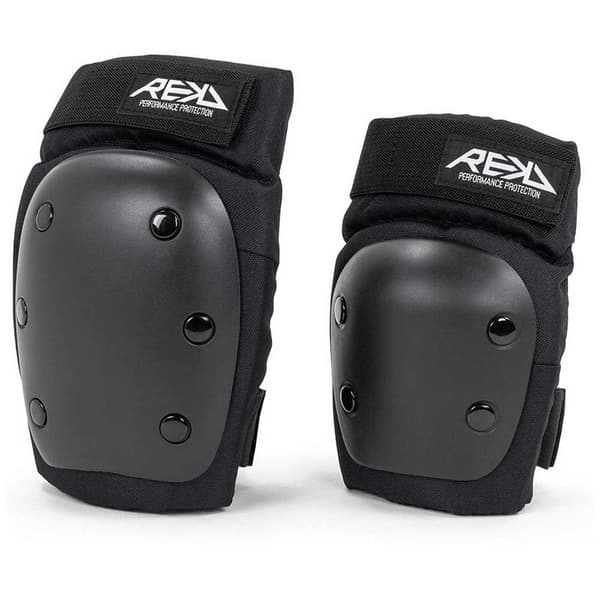 Rekd Protection Sæt Heavy Duty Double Pad Sort M