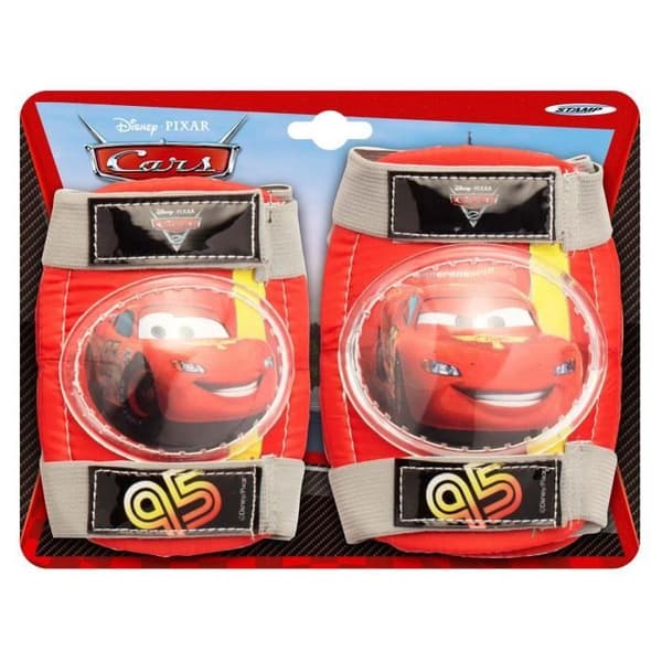 STAMP Cars Barn Armbågs- och Knäskydd Set - Röd
