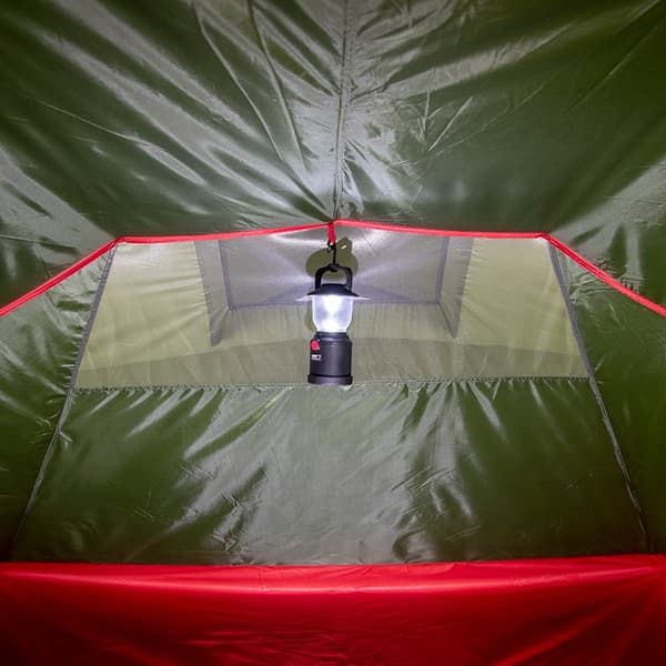 High Peak Goshawk 4 Green, Red Dome/Igloo tent