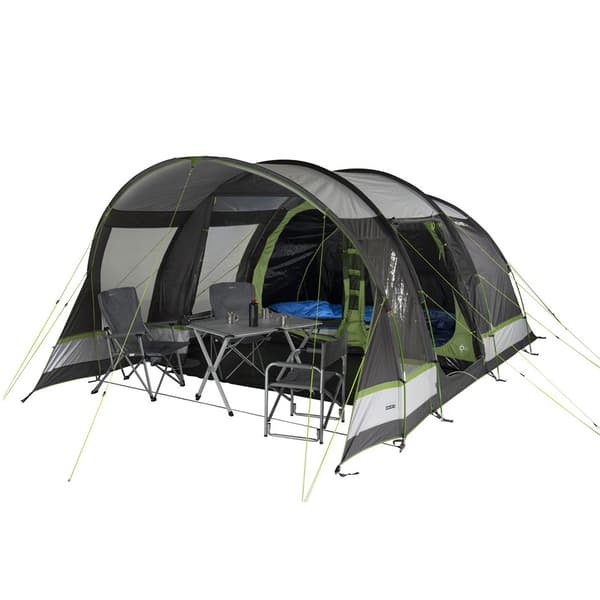 High Peak Garda 5.0 grey-green 5-person tent 11823