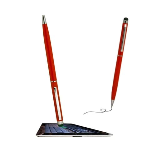2-i-1 Stylus-penna (röd)