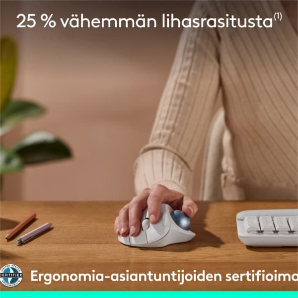Logitech Ergo M575S -pallmus