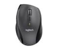Miniatyrbild 1 av 4: Logitech Marathon Mouse M705 - Mus - laser - trådlös - 2,4 GHz - trådlös mottagare (USB) - svart/grå (910-001950)
