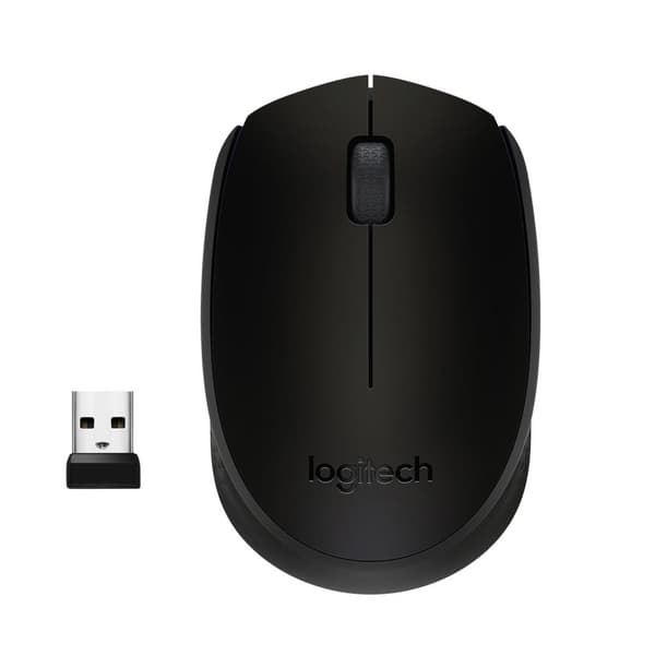 Logitech B170 - Trådlös mus - För Windows, Mac och Chrome - Svart Svart