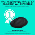 Miniatyrbillede 1 af 10: Logitech M185 - Trådløs mus - Grå