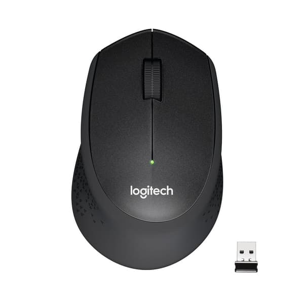 Logitech M330 Silent Plus - musta musta