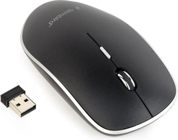 Gembird MUSW-4B-01 Mus RF trådlös optisk 1600 DPI Ambidextrous