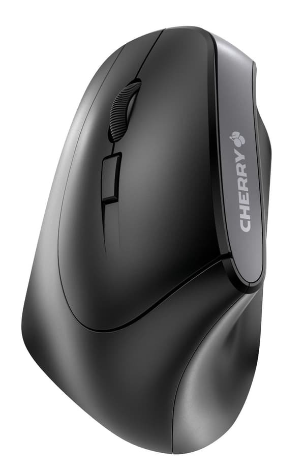 CHERRY MW 4500 VASEN Hiiri Vasenkätinen Bluetooth Optinen 1200 DPI musta, Harmaa