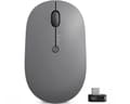 Pikkukuva 1 / 6: Lenovo Go -monilaite - Hiiri - optinen sininen - 3 painiketta - langaton - 2,4 GHz, Bluetooth 5.0 - langaton USB-C-vastaanotin - Thunder Black - Think