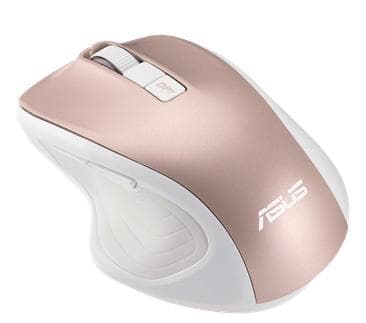 ASUS MW202 - Hiiri - optinen - 6 painiketta - langaton - 2,4 GHz - langaton vastaanotin (USB) - mudanharmaa (90XB066N-BMU010)