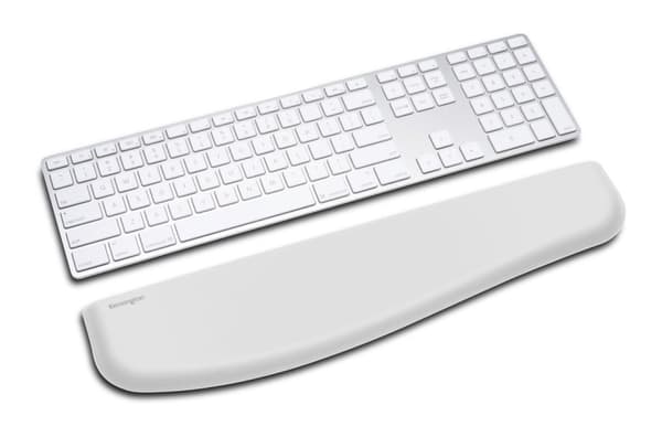 Kensington ErgoSoft håndledsstøtte til slanke tastaturer - tastatur håndledsstøtte - grå