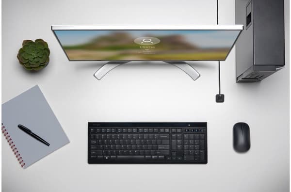 Kensington VeriMark Desktop Fingerprint Key - Vingerafdruklezer - USB - Windows 10/11