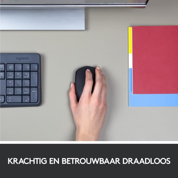 Logitech M171 - Trådløs mus - Sort