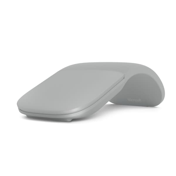 Microsoft Surface Arc Mouse Ambidextrous Bluetooth BlueTrack 1000 DPI Grå