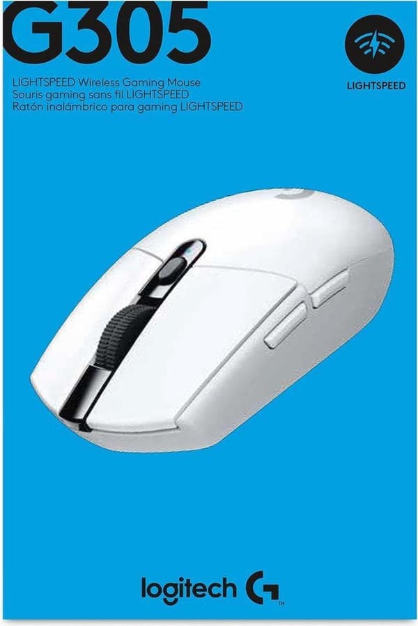 Logitech G305 HERO LIGHTSPEED - Langaton pelihiiri / valkoinen