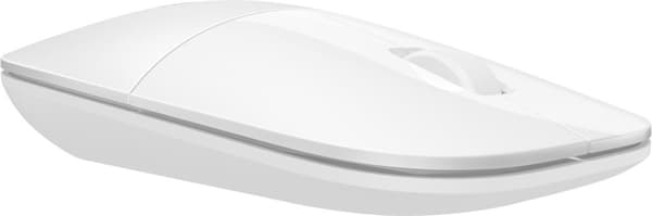 HP Z3700 - Mus - blå LED - trådlös - 2,4 GHz - trådlös mottagare (USB) - vit (V0L80AA#ABB) Vit