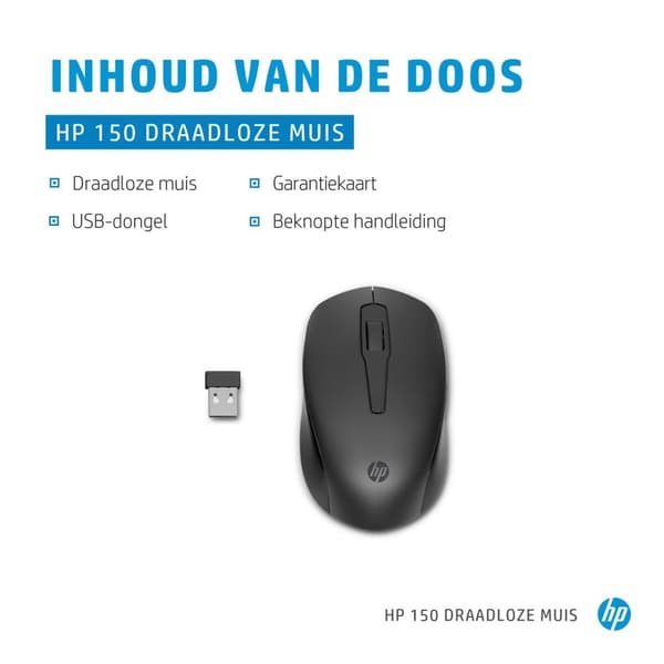 HP 150 trådlös mus