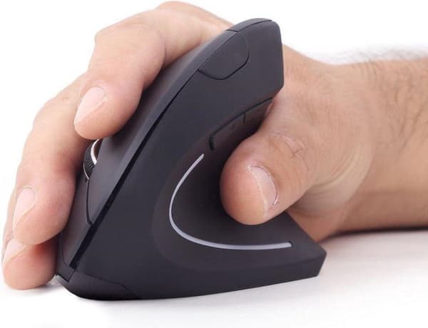 Trådløs ergonomisk mus