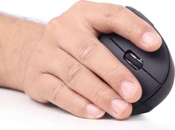 Trådløs ergonomisk mus