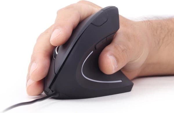 Trådløs ergonomisk mus