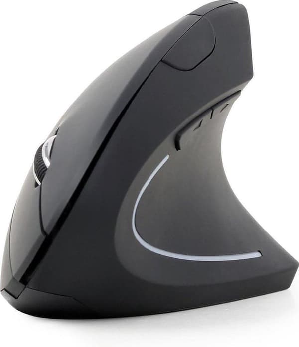 Trådløs ergonomisk mus Sort