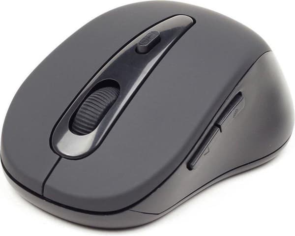 mus GEMBIRD Optisk Bluetooth-mus, sort Sort, Grå