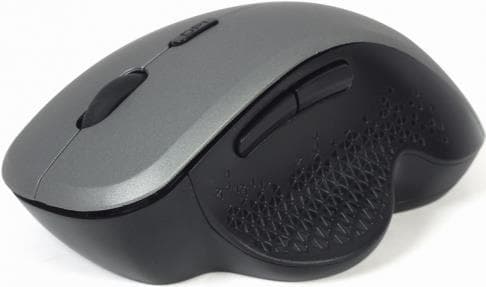 Gembird MUSW-6B-02-BG höger mus RF trådlös optisk 1600 DPI (MUSW-6B-02-BG) Svart, Silver