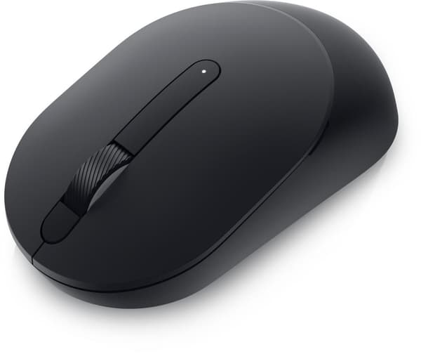 Dell MS300 - Hiiri - täysikokoinen - oikea- ja vasenkätinen - optinen LED - 3 painiketta - langaton - 2,4 GHz - musta - vähittäismyynti - laatikko - 3