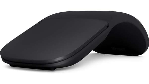 Microsoft Surface Arc Mouse - mus - optisk - 2 knapper - trådløs - Bluetooth 4.1 - sort - kommerciel Sort