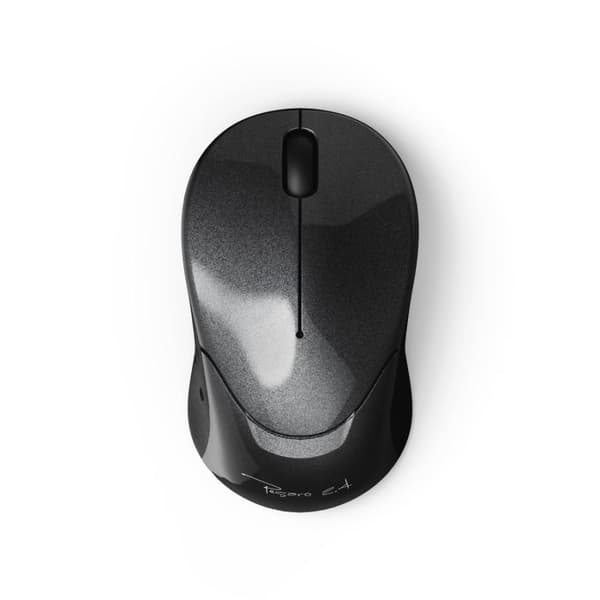 Hama Mini "Pesaro 2.4" - mouse - optical - 3 buttons - wireless - 2.4 GHz - wireless receiver (USB) - anthracite