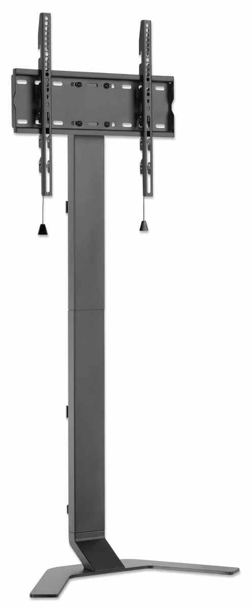MANHATTAN Ultra Slim TV stander til skærme fra 81,30 cm (32") til 177,80 cm (70") og op til 40 kg, -10° til 3° hældning, højdejusterbar, passer bag TV