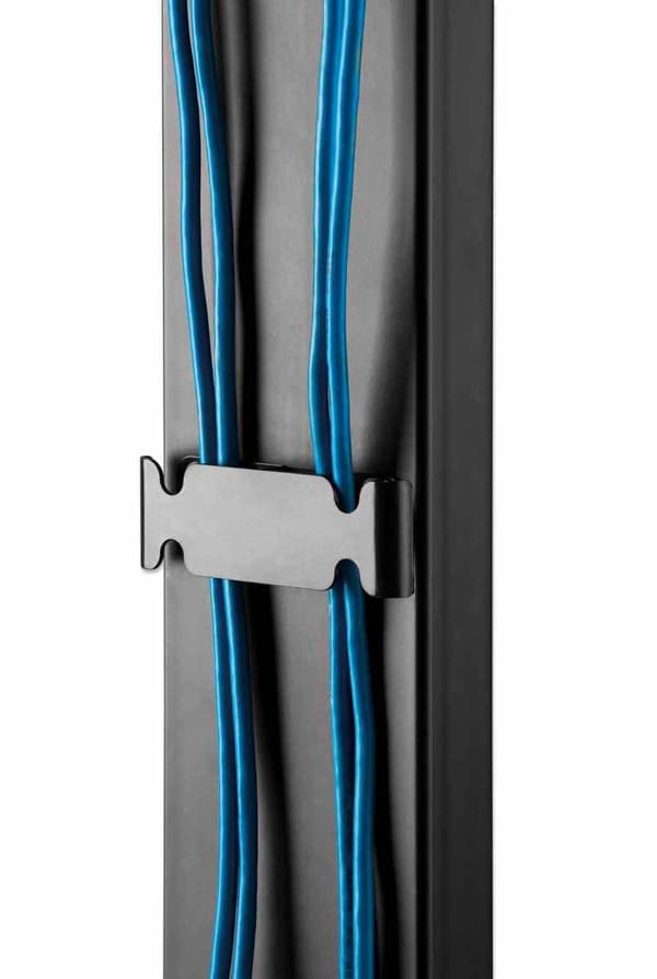 MANHATTAN Ultra Slim TV stander til skærme fra 81,30 cm (32") til 177,80 cm (70") og op til 40 kg, -10° til 3° hældning, højdejusterbar, passer bag TV