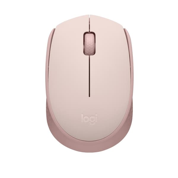 Logitech M171 hiiri Ambidextrous RF Wireless Optical Vaaleanpunainen