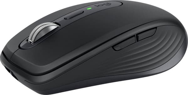 Logitech MX Anywhere 3S - Hiiri - optinen - 6 painiketta - langaton - Bluetooth - Logitech Logi Bolt USB-vastaanotin - Grafiitti (910-006929) Grafiitti