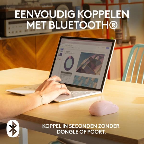 Logitech M240 Mouse Ambidextrous Bluetooth (910-007121)