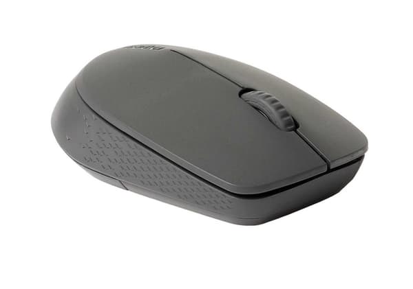 Rapoo M100 - Mus - trådlös - 2,4 GHz, Bluetooth 4.0, Bluetooth 3.0 - Svart Grå
