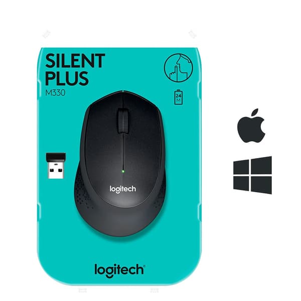 Logitech Langaton Hiiri M330 Musta