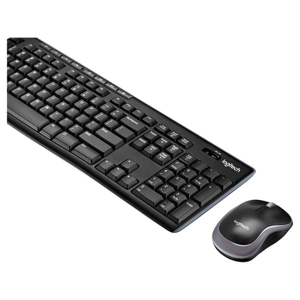 Logitech Langaton Näppäimistö Ja Hiiri Mk270 Musta German QWERTZ
