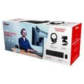 Pikkukuva 10 / 10: Trust Sisään Pack 4 1 Näppäimistö+hiiri+verkkokamera+kuulokkeet Musta Spanish QWERTY