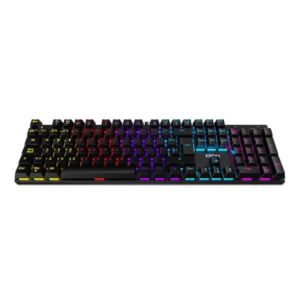 Krom Spel Mekaniskt Tangentbord Nxkromkasic Svart Spanish QWERTY
