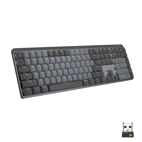 MX MECHANICAL WRLS ILLUM. KEYB grafit, Grå