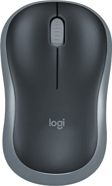 LOGITECH M185 Wireless Mouse - SWIFT GREY - EER2 Grå