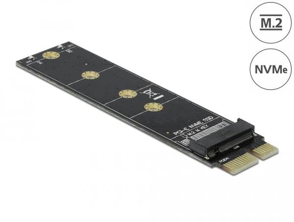 Delock PCI Express x1 to M.2 Key M Adapter
