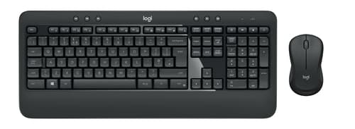 MK540 ADVANCED WRLS COMBO/ITA MEDITER Sort, Hvit