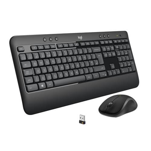 Logitech MK540 Advanced Sort, Hvid