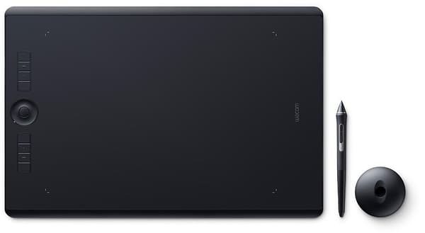 TABLETA grafica Wacom  Intuos Pro L Pen&Touch, Black "PTH-860-N" (timbru verde 0.18 lei)