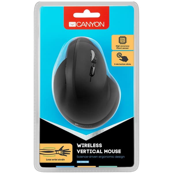 CANYON mouse MW-16 Vertical Wireless Black